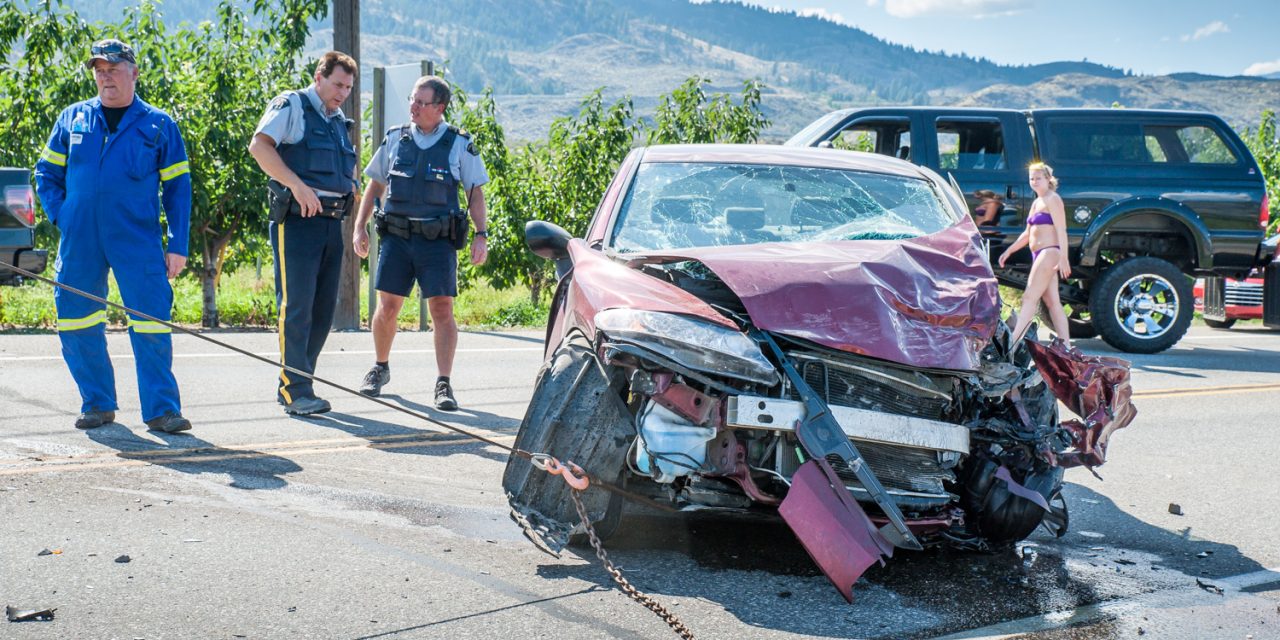 Two vehicle collision causes injuries on Hwy. 97 Friday afternoon