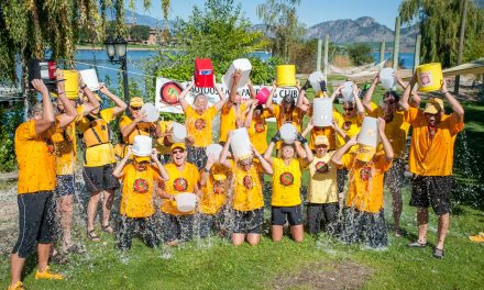 Dragon boat club does ALS Ice Bucket Challenge