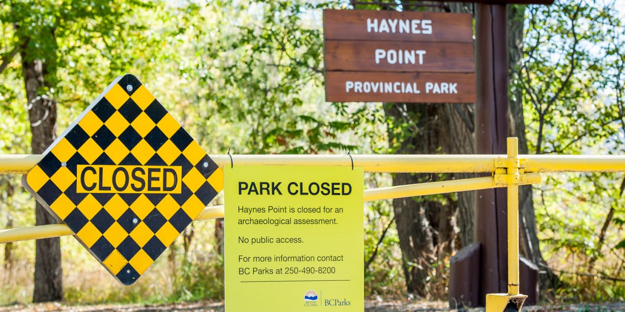 Barring locals from walking and enjoying Haynes Point park simply not acceptable
