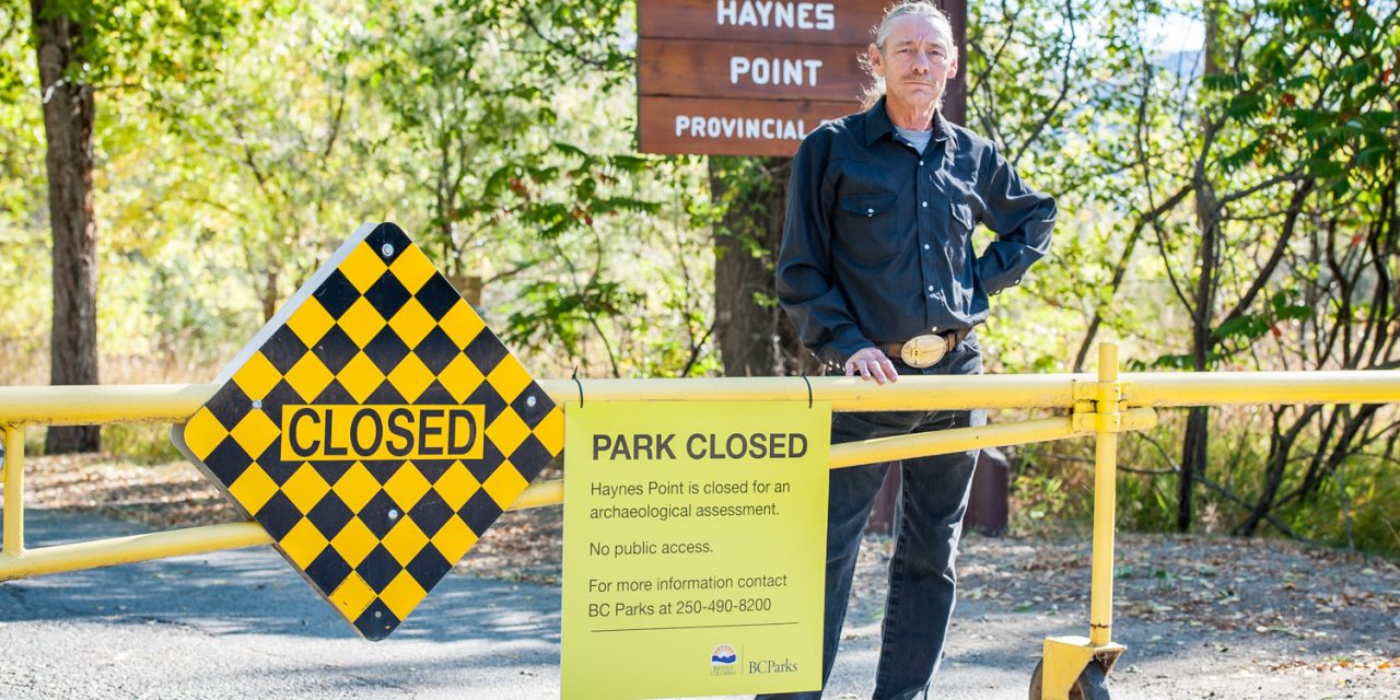 Residents fuming about indefinite closure of Haynes Point Provincial Park