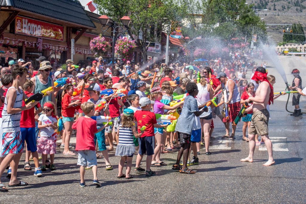Water fight