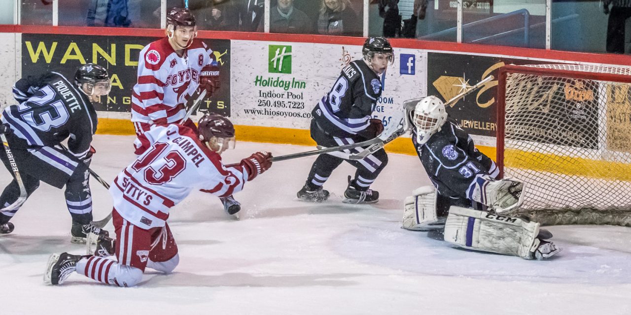 Coyotes knock out Knights in four-game sweep