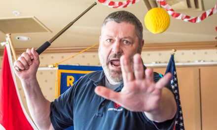 Speaker gives advice on fending off ‘bad guys’