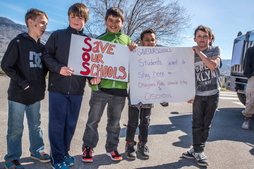 Trustees with School District 53 have stated that the Ministry of Education is supportive of their decision a month ago to reject an offer by the Town of Osoyoos of more than $1.1 million in funding to try and keep Osoyoos Secondary School open (Richard McGuire photo).