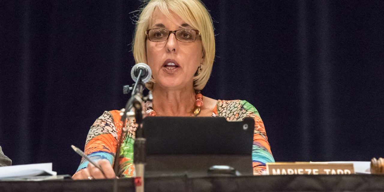 Marieze Tarr acclaimed to another term as school board chair