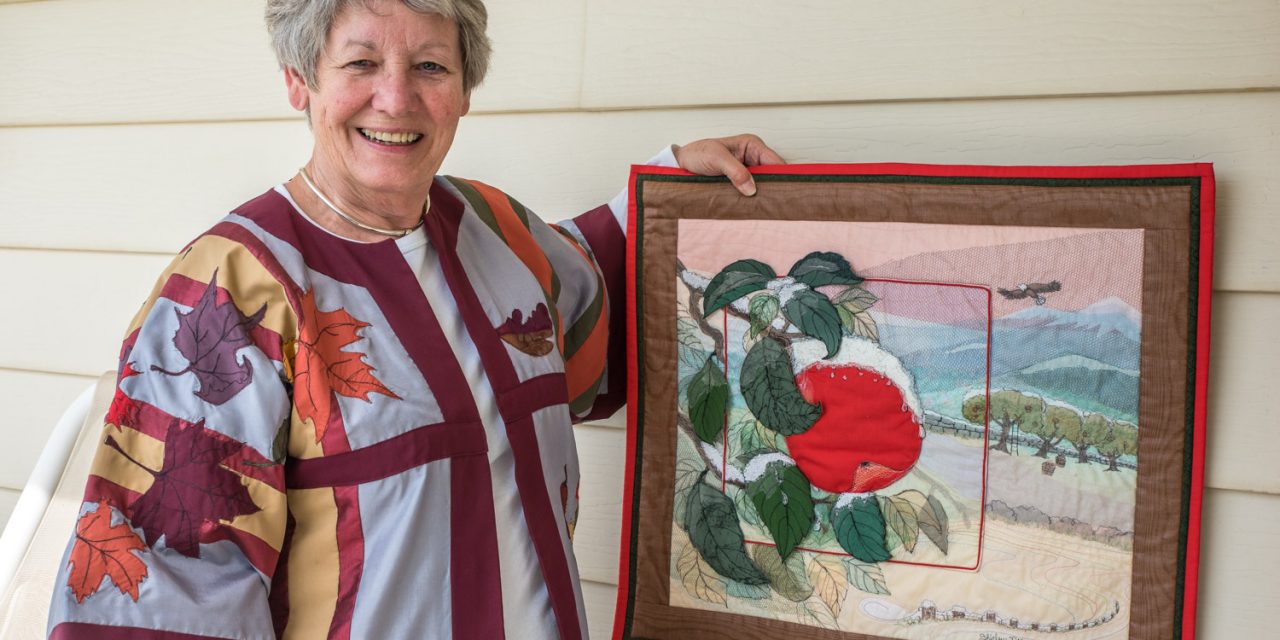 Fabric artist Shirley Nilsson’s lifetime work on show at gallery
