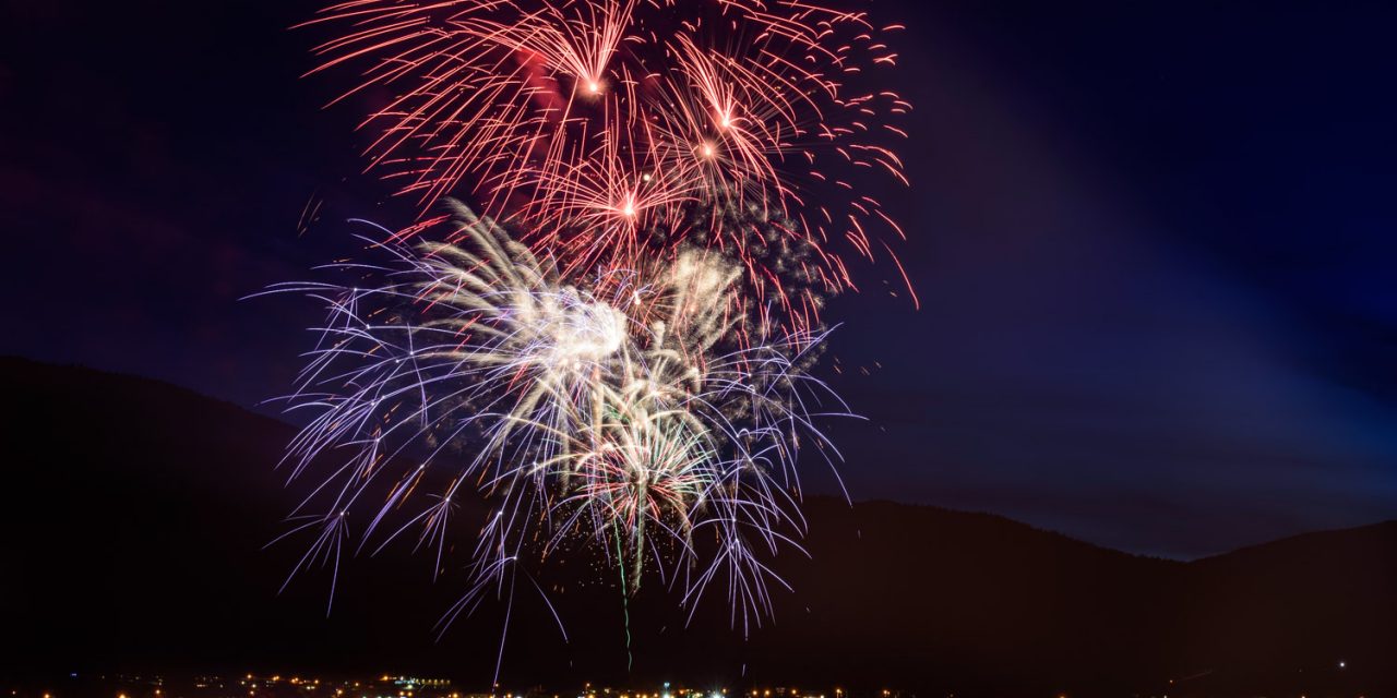 More images from spectacular Osoyoos Canada Day fireworks display