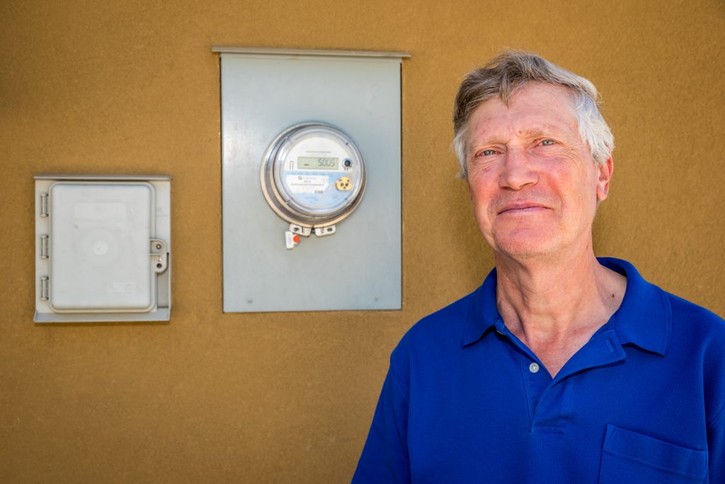 Nick Marty has been speaking out for two years about the impact of two-tier electricity rates on rural customers without access to natural gas. (Richard McGuire photo)