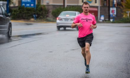‘Fast Eddy’ stops in Osoyoos on 27,000-km run across Canada and back