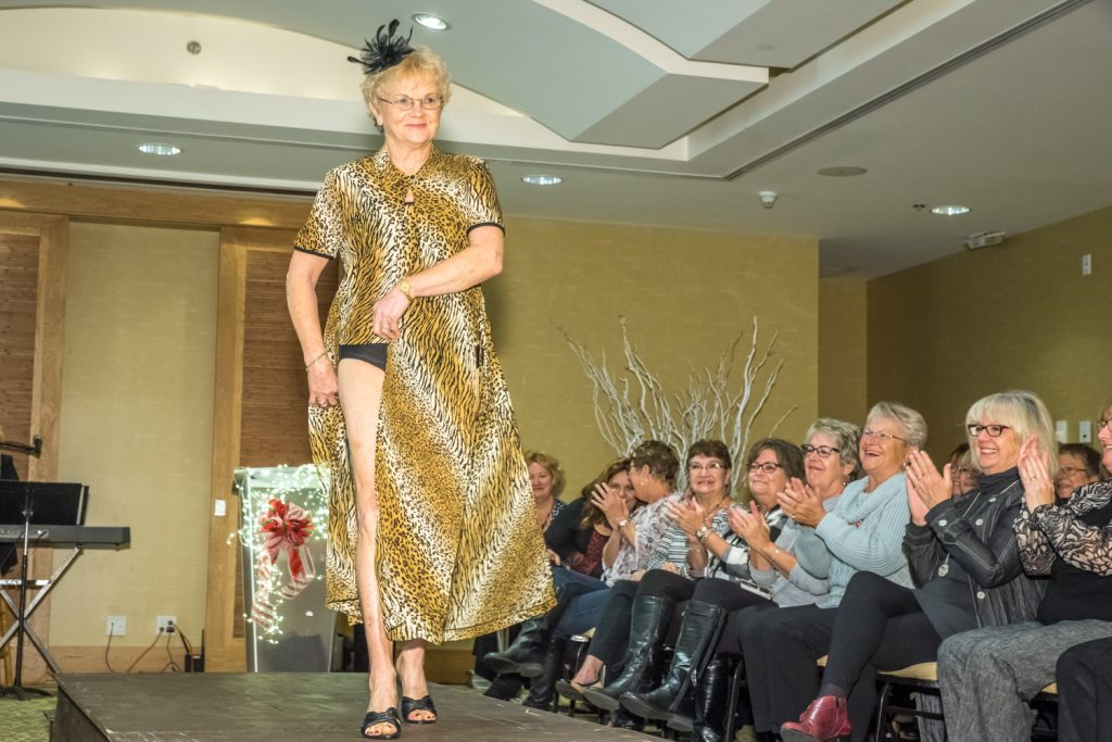 Model: Anne Polischuk, Store: United Church Thrift Shop. (Richard McGuire photo)