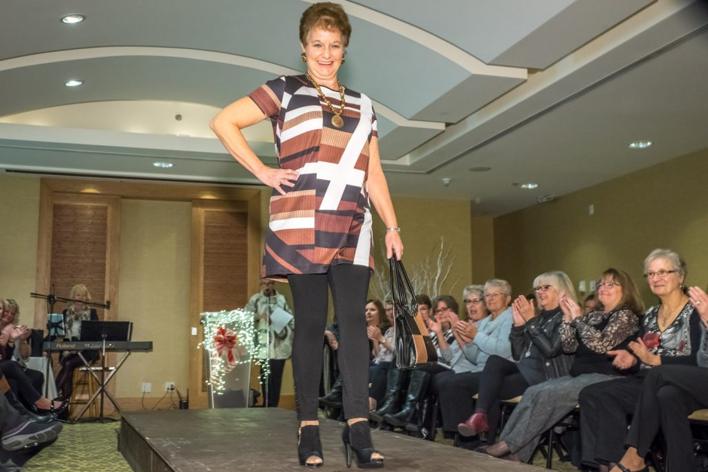 Model: Marie Therrien, Store: United Church Thift Shop. (Richard McGuire photo)