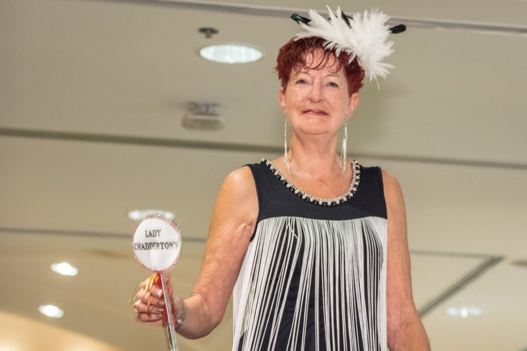 Model: Moe Olynick, Store: Lady Chadderton's. (Richard McGuire photo)