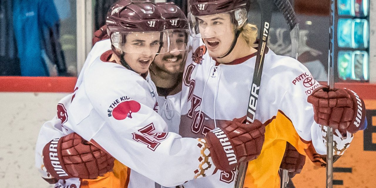Coyotes win nail-biter series opener 3-2