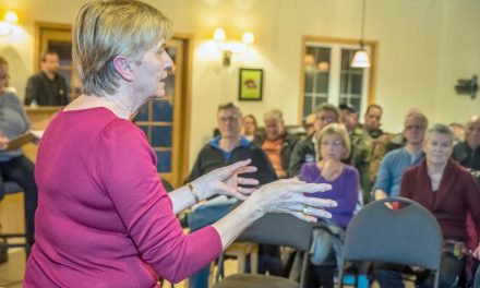 Larson ducks Anarchist residents’ concerns about electricity rates, instead bringing in Fortis officials ‘to face the wolves’