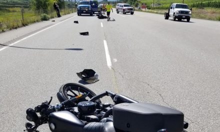 Man facing charges after two motorcyclists injured in collision on Hwy 97