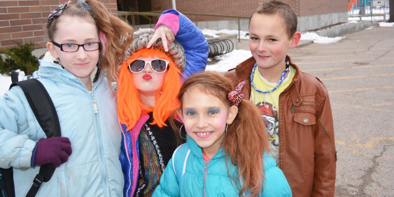 Students go back in time to celebrate the 1980s
