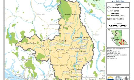 Open fire ban expanded throughout Kamloops Fire Centre and local area