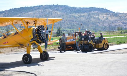Taxiway paving pleases pilots