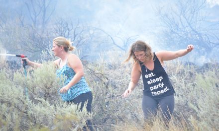 Families experienced tense moments during fire