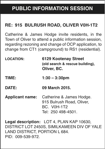 Open House set for today to discuss Apple Beach RV Park zoning