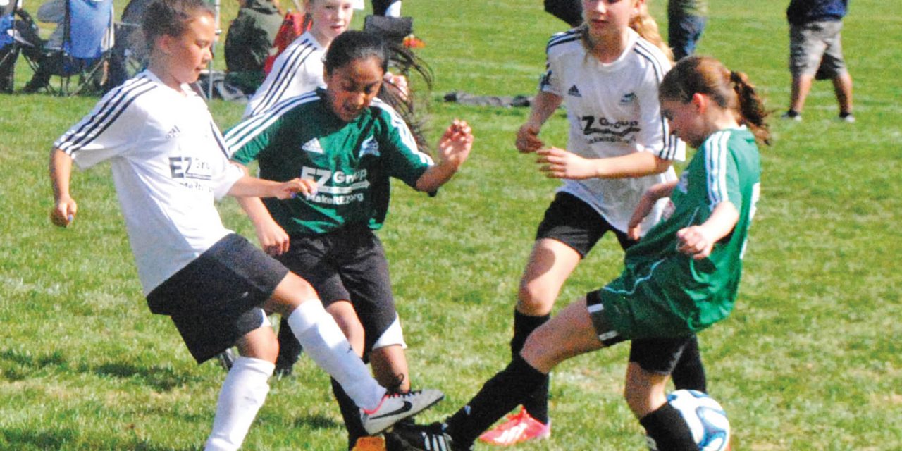 Warm weather greets players for annual Osoyoos Ice Breaker Soccer Tournament