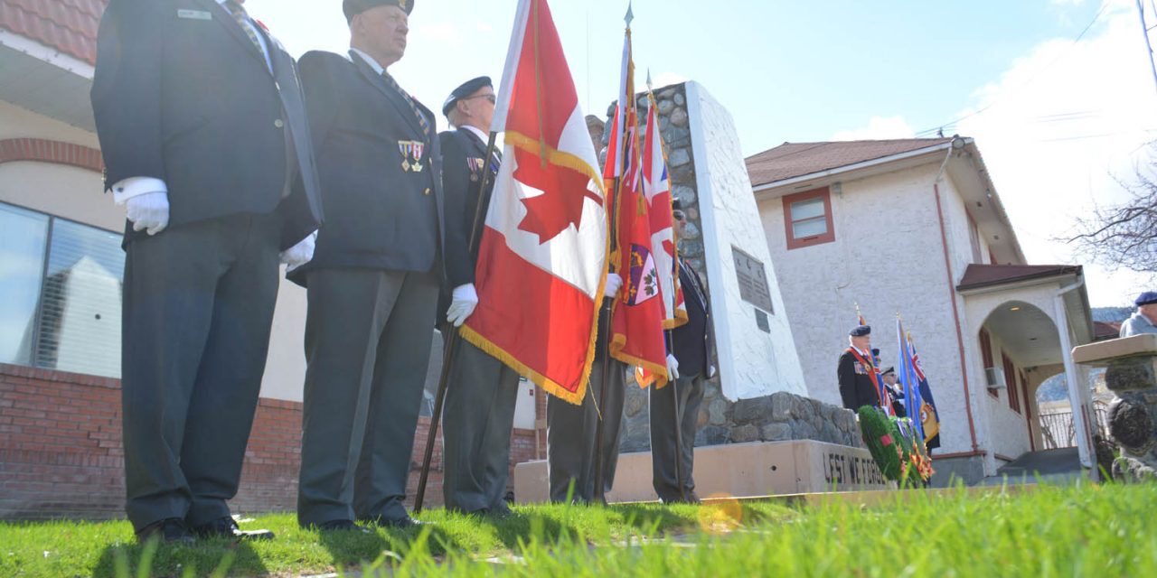 Osoyoos Legion honours war veterans during Vimy Ridge ceremony