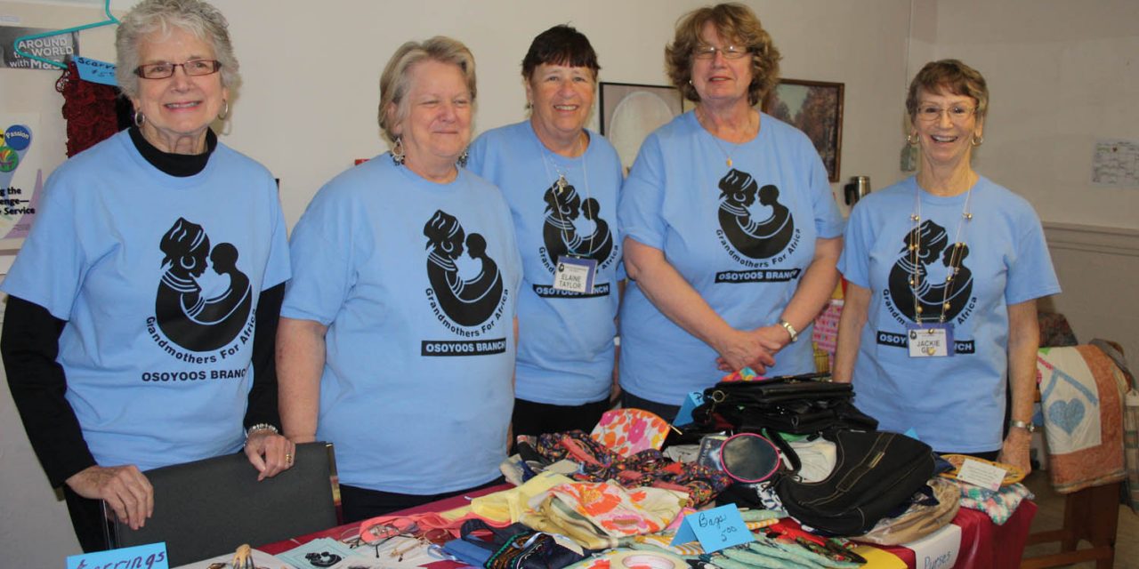 Grandmothers for Aftica hold Spring Bling