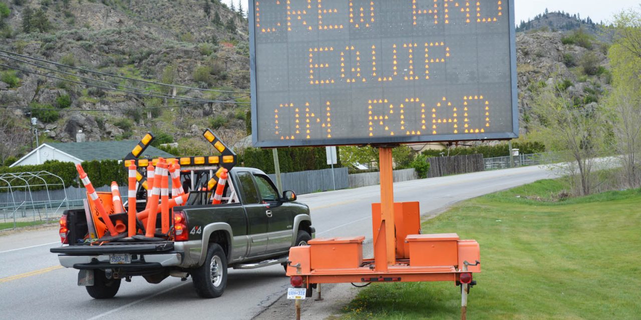 Work set to begin on road resurfacing along Highway 97 from Osoyoos to Oliver