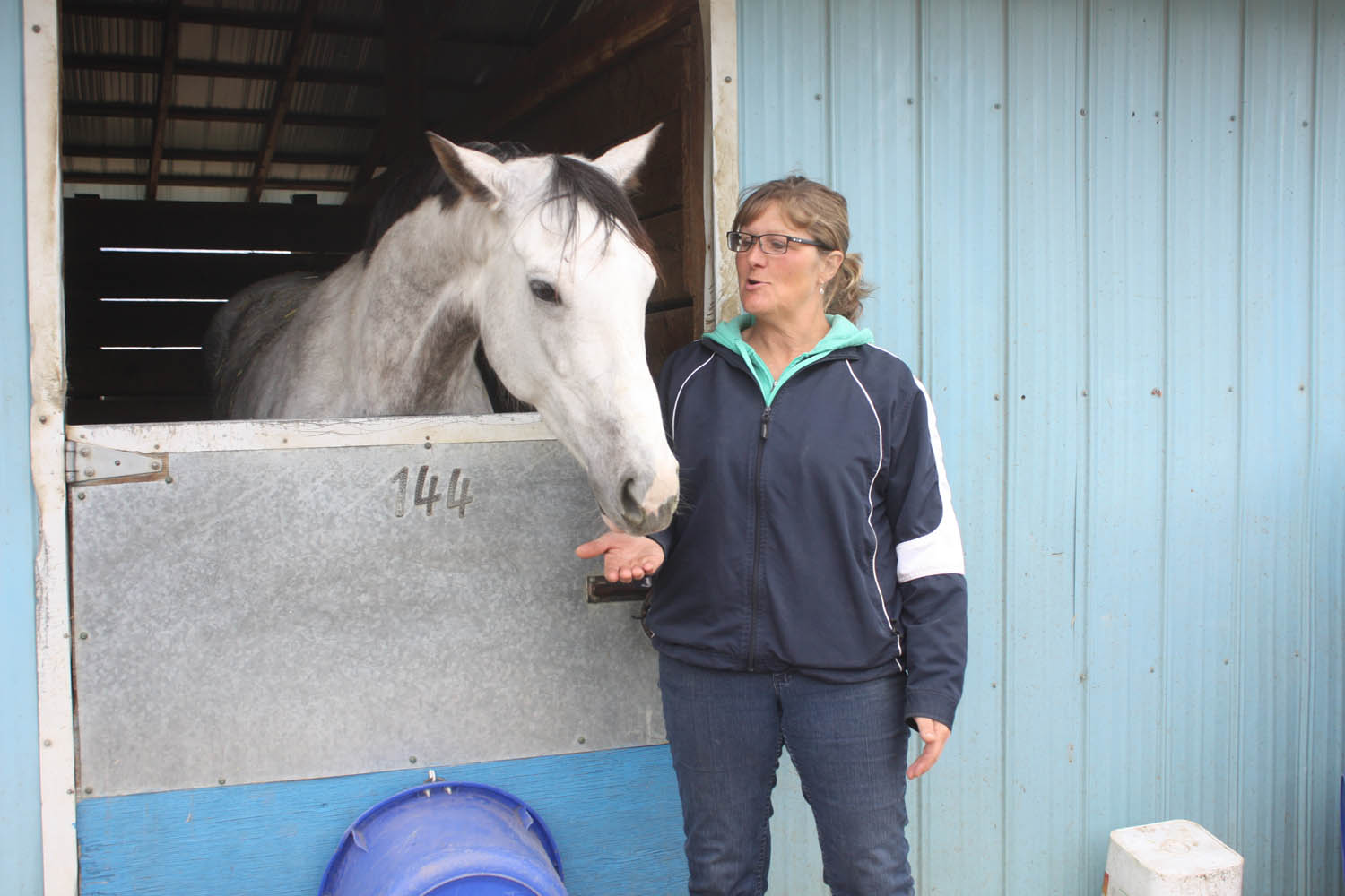 Alberta horse owner and trainer enjoys coming to Osoyoos to train at