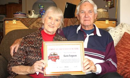 Osoyoos woman celebrates 80th birthday in grand style by skydiving for first time