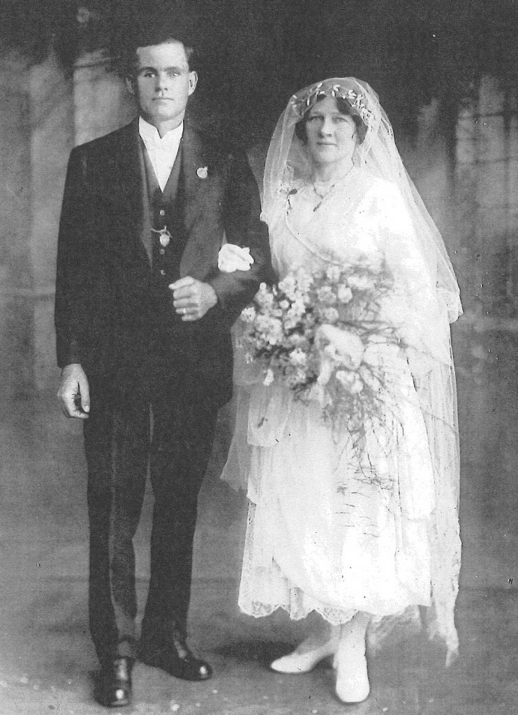 Henry West is pictured with his wife Ruby Maud Murphy. (Photo supplied)