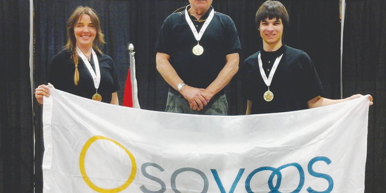 Three members of Osoyoos archery school return from Alberta as national