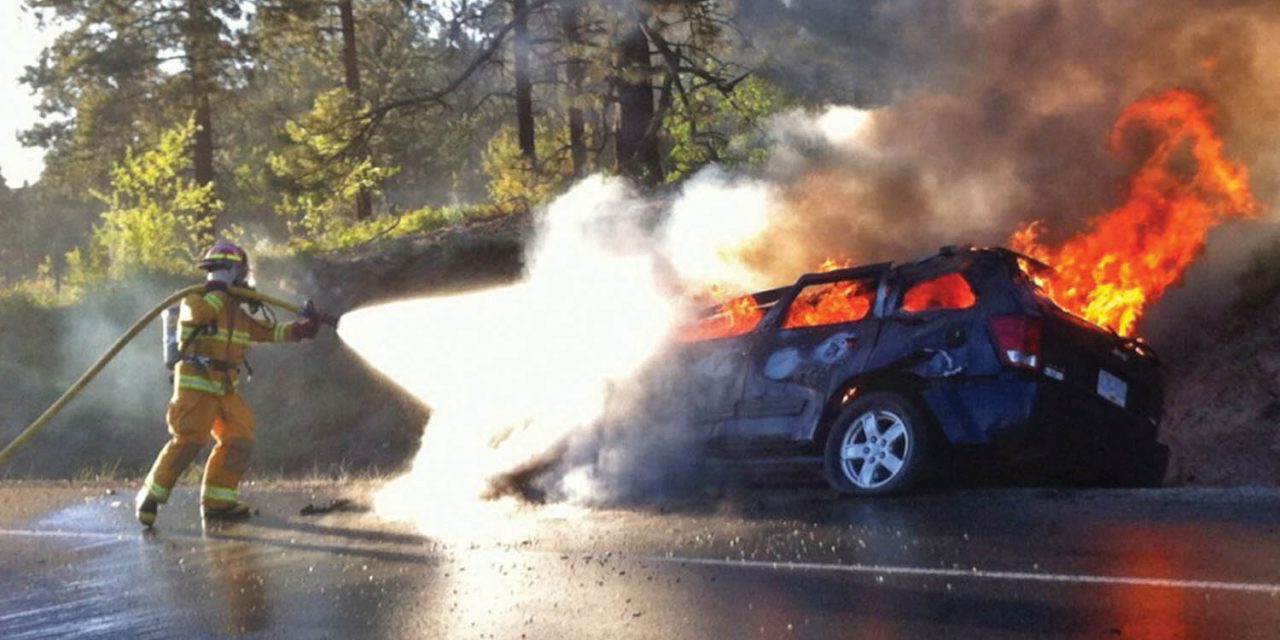 Owner of vehicle in fiery crash on Anarchist Mountain showed signs of impairment