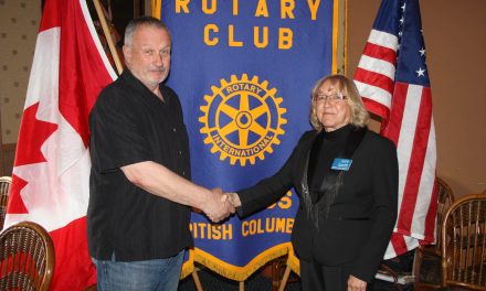 Town councillor Rhodes voices strong support for national park to Osoyoos Rotary