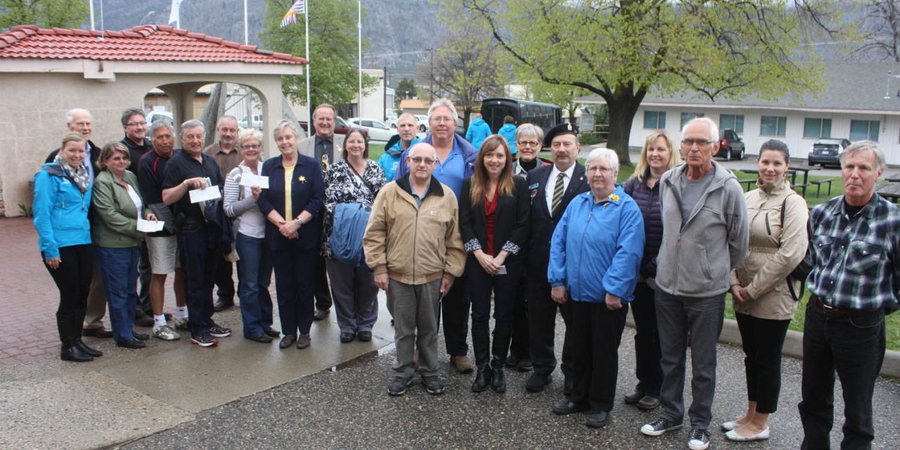 Community grant and aid funding handed out to local non-profits