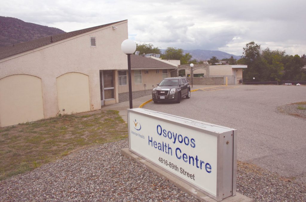 The Osoyoos Health Centre on 89th Street will be one of the new sites to offer the Take Home Naxalone program that was expanded to 70 sites by Interior Health last week. The program is also being offered at the Oliver Health Centre and emergency department at South Okanagan General Hospital in Oliver. (Keith Lacey photo)