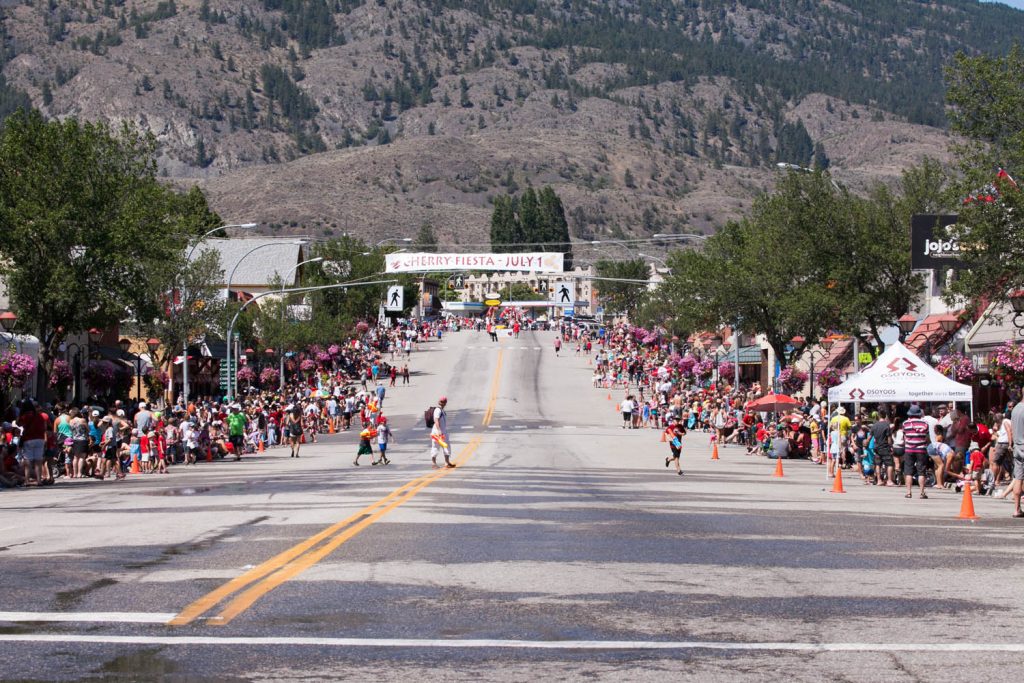 Osoyoos residents are being asked to cast their ballots in the fifth annual Great Places in Canada. Michelle Quail, business development officer with the Osoyoos Credit Union, has entered Main Street in Osoyoos in the Best Street category in the national contest. Residents can cast their ballots until Sept. 24. Unlike other contests, people will only be allowed to cast one ballot per computer, so it’s important all local residents participate, said Quail. (Kirsten McLean photo)