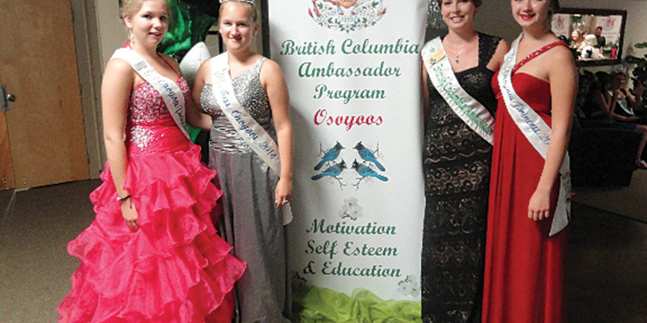Osoyoos Royalty team kept busy travelling across the province to pageants and events
