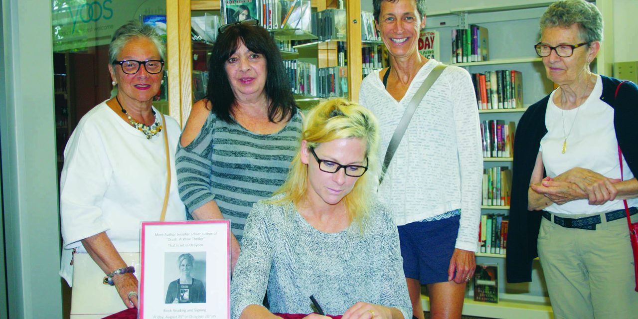 Author urges other writers to pursue their passion during book signing at Osoyoos
