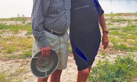 At age 75, Ingrid Nicholson shows no sign of slowing down; swims lake to raise money for charity