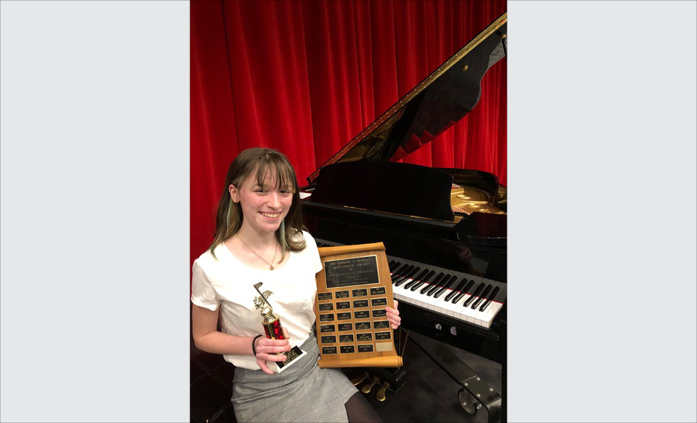 Top piano student awarded memorial tribute to Dorothy Fraser