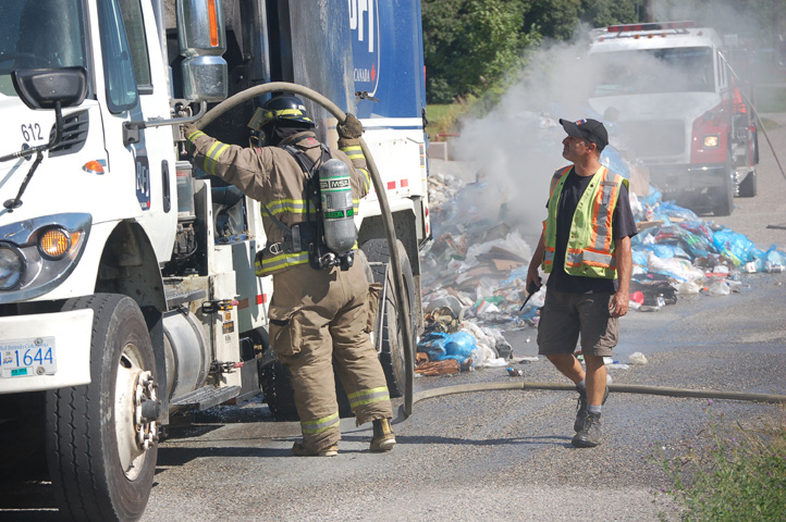 Recycling Mishap