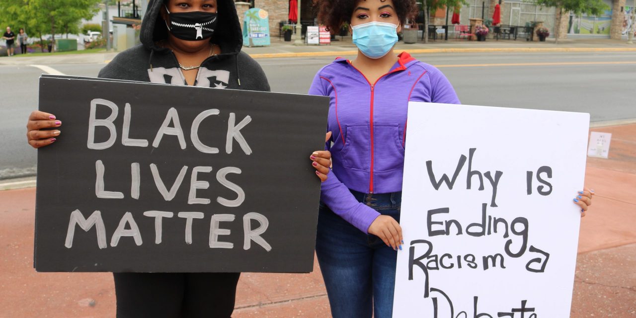 Anti-racism rally held in Osoyoos