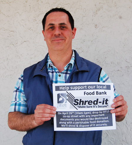 ‘Shred-it’ fundraiser next Sat.