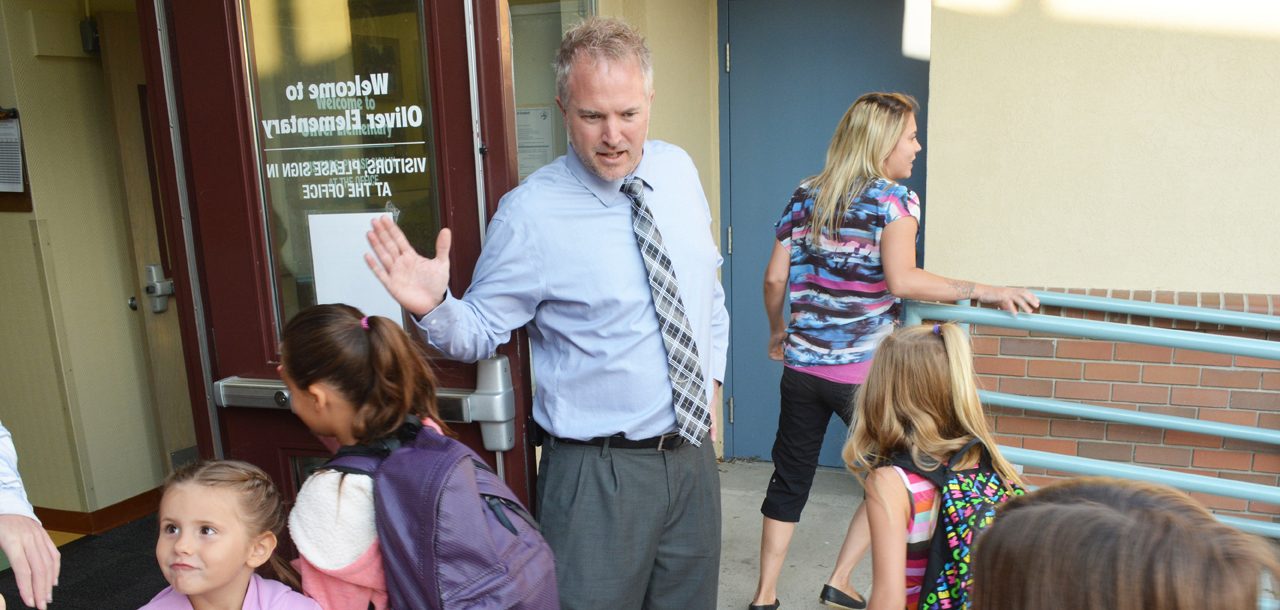 Oliver mourns death of beloved principal