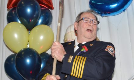 Haddow honoured after 50 years as fire chief