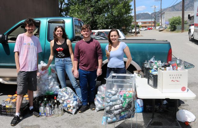 Local friends host bottle drive to support anti-racism movement