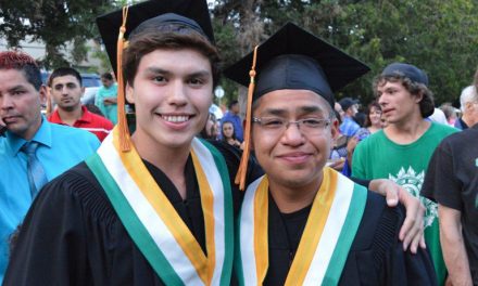 Grad leaves a strong message