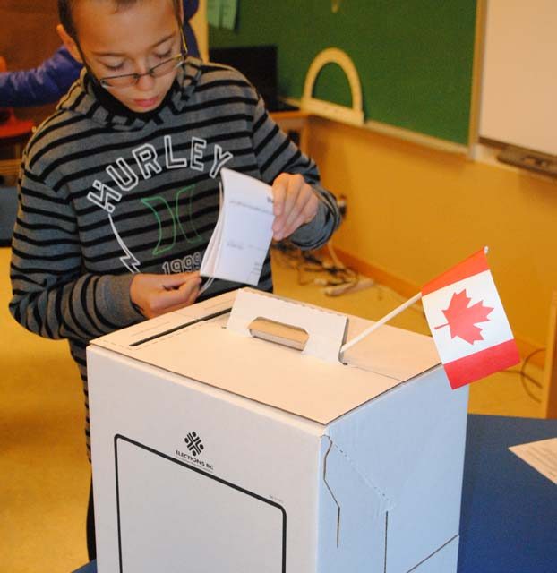 Sen Pok Chin students get political and vote