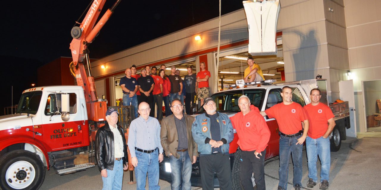 Fire hall’s expansion, new bucket truck lauded by officials
